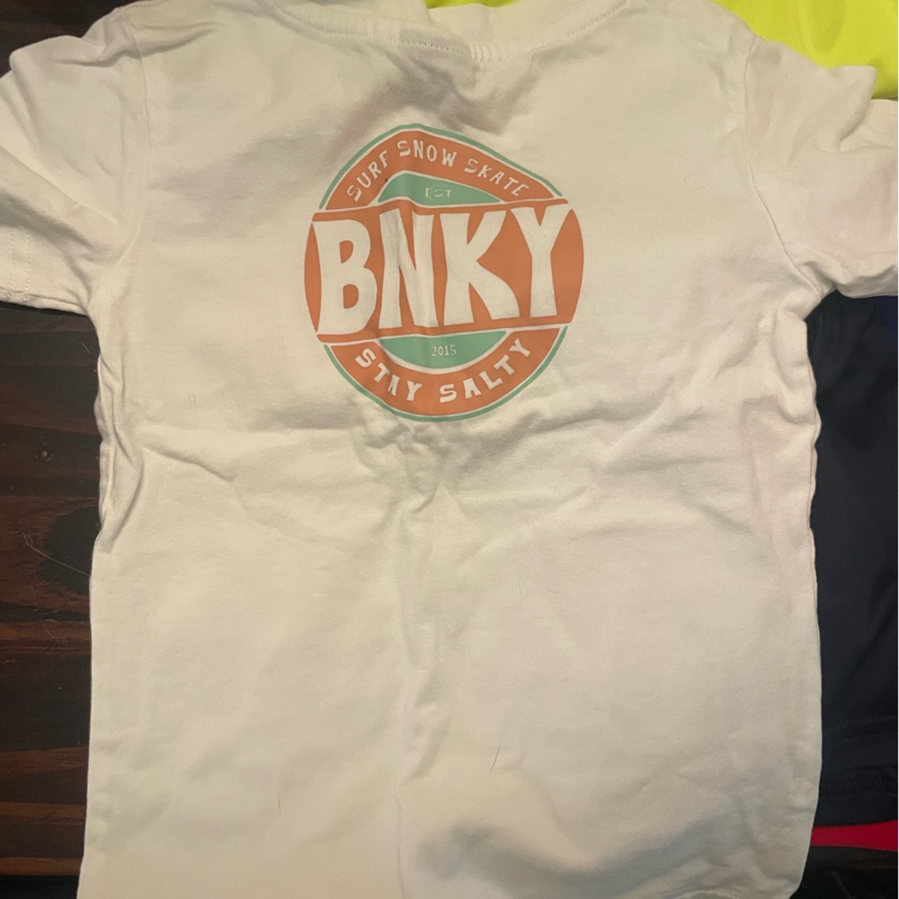 Binky Bro White T-Shirt with Graphic Print
